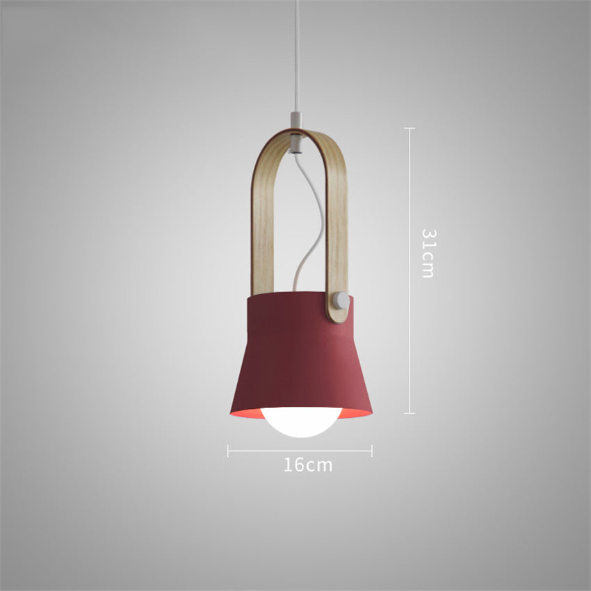 Nordic Loft LED Iron Pendant Lights Restaurant Room Bedroom