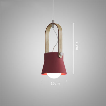 Nordic Loft LED Iron Pendant Lights Restaurant Room Bedroom