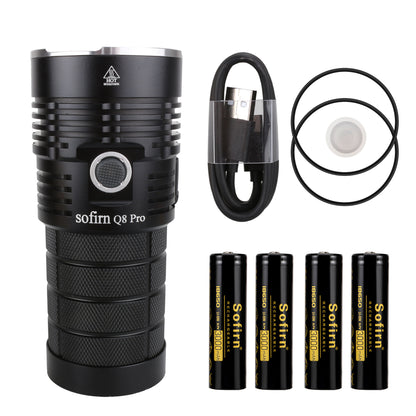 Strong Light Flashlight 18650C Port Direct Charge