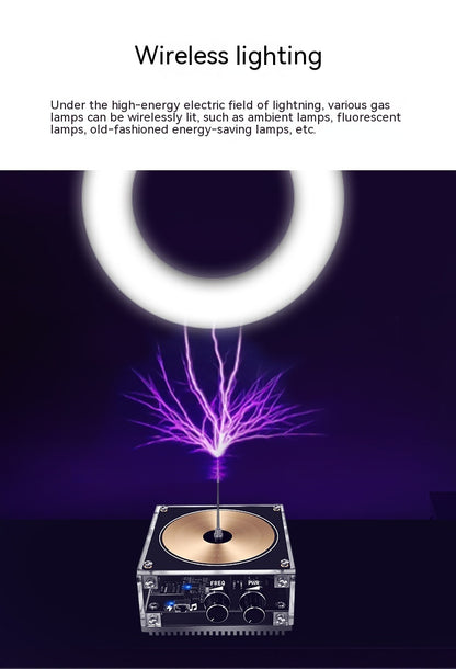 Musique Tesla Coil Touchant la main Lightning Bluetooth dans la paume