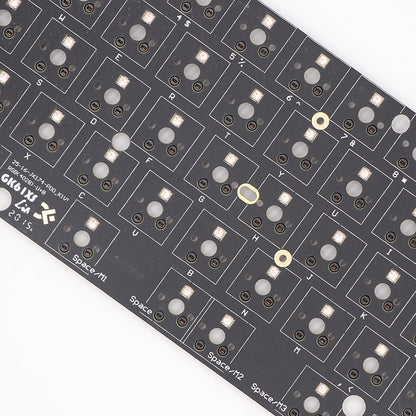 Clavier personnalisé RVB filaire de carte mère PCB