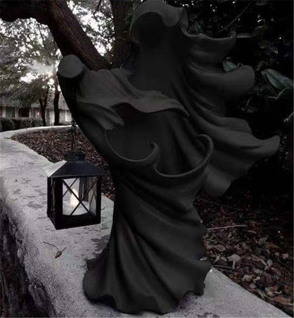 Faceless Ghost Sculpture Halloween Ghoul Resin Sculpture Decoration Party Decoration For Home Decor