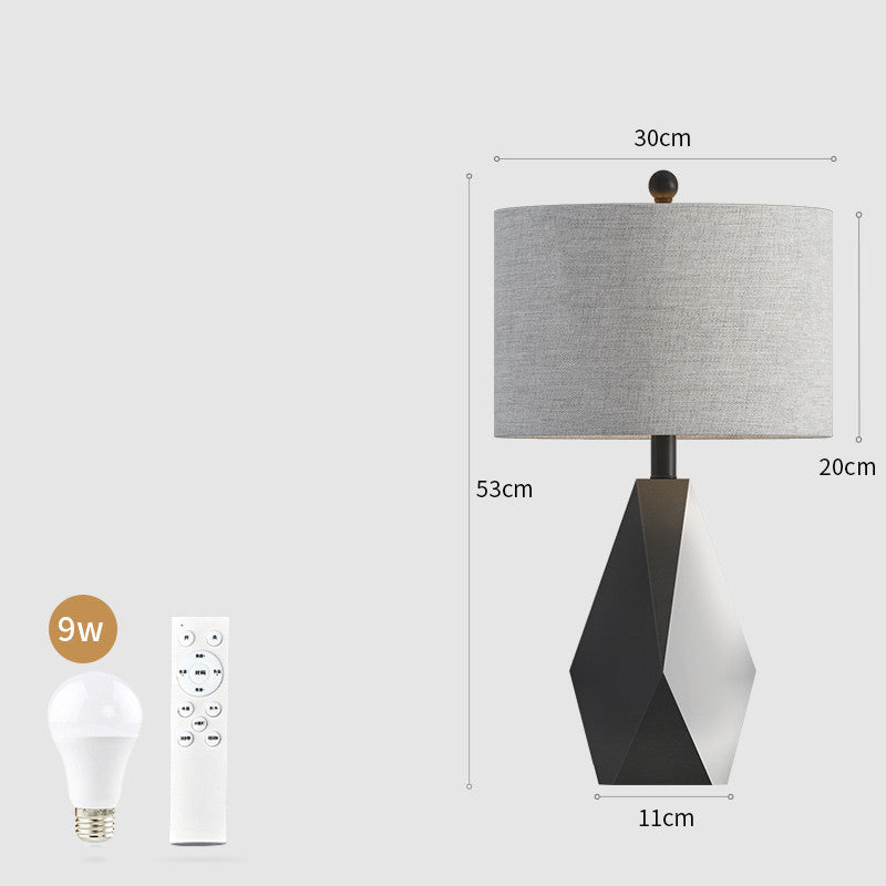 Bedroom Bedside Table Lamp Nordic Minimalist Creative Geometry