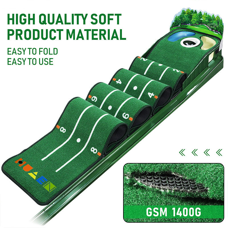 Indoor Golf Putter Practice Blanket