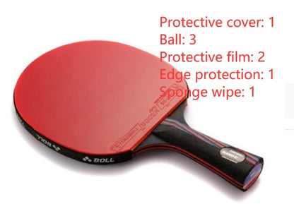 Pendulum horizontal table tennis racket