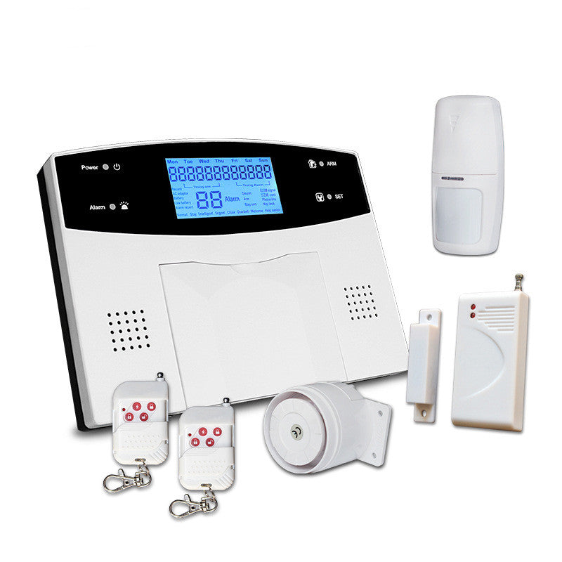 Dual network anti-theft alarm host