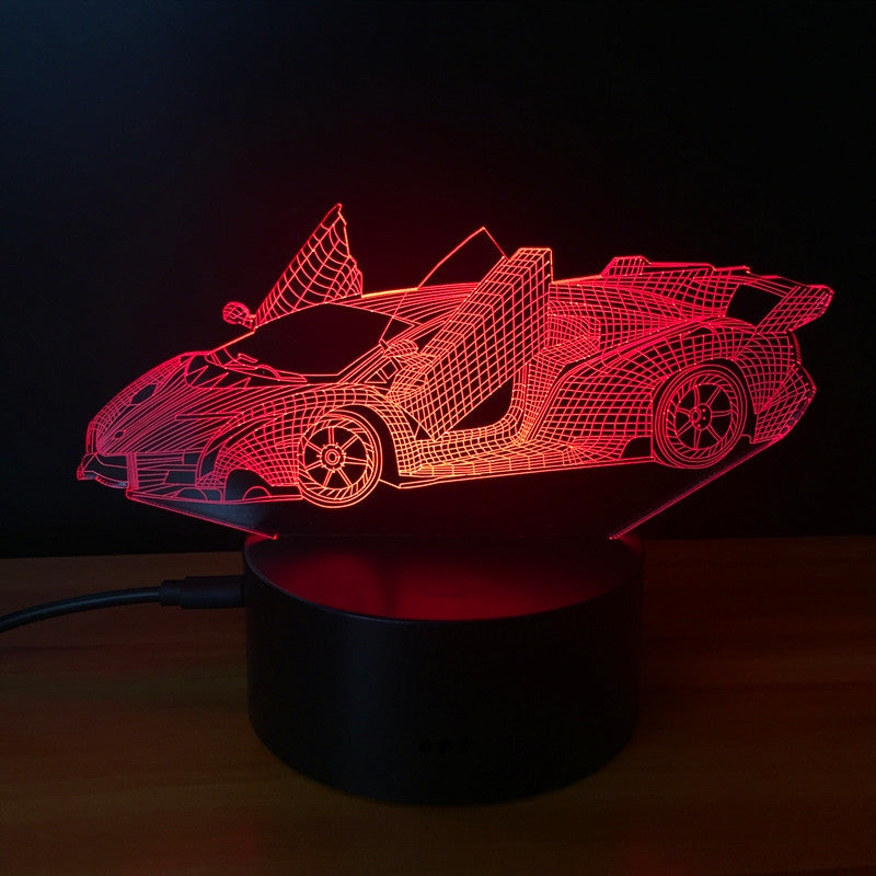 Luz nocturna 3D Lamborghini