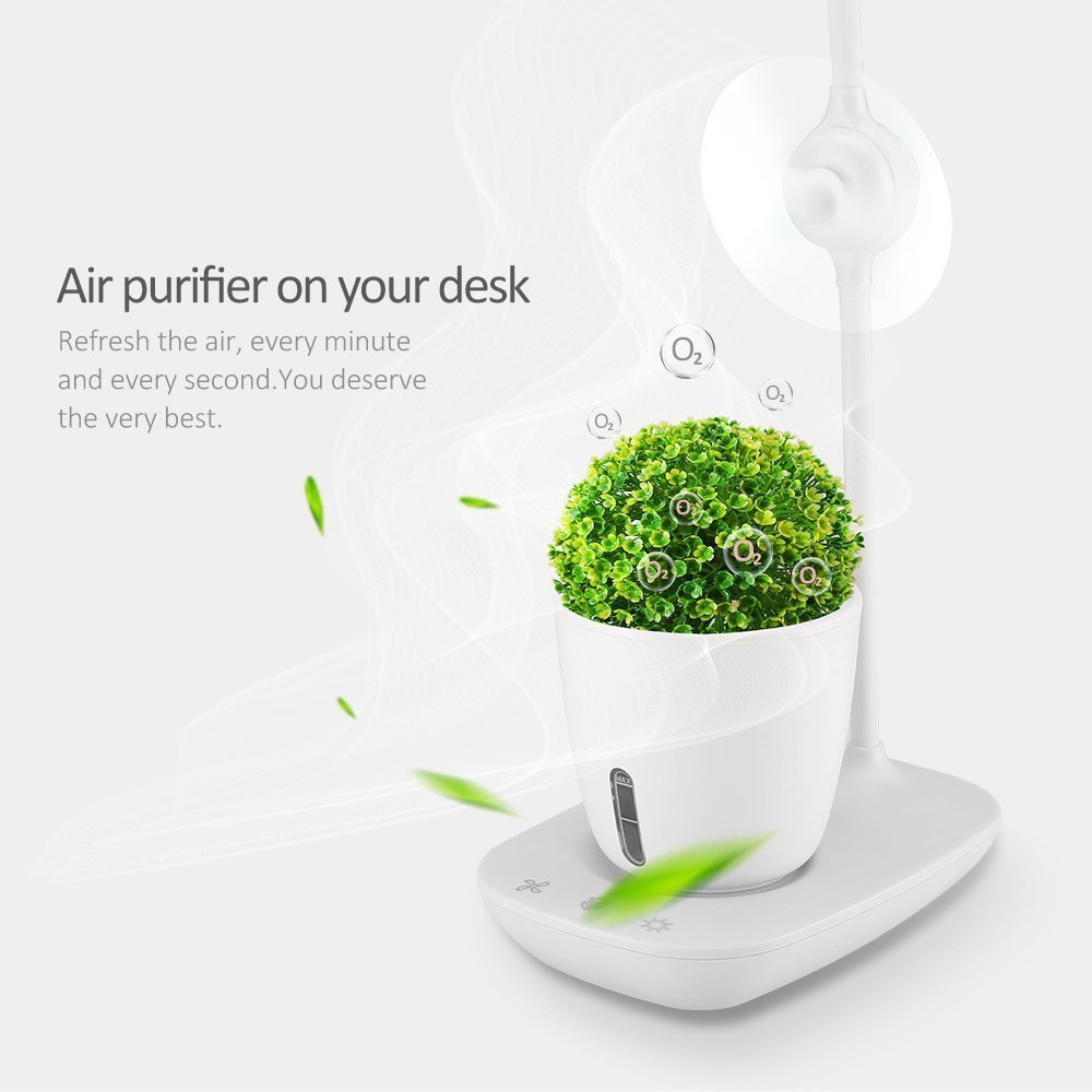 Boîte de croissance de plantes intelligente avec lampe de table