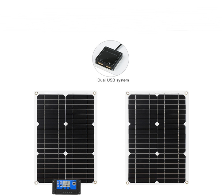 Panneaux solaires monocristallins