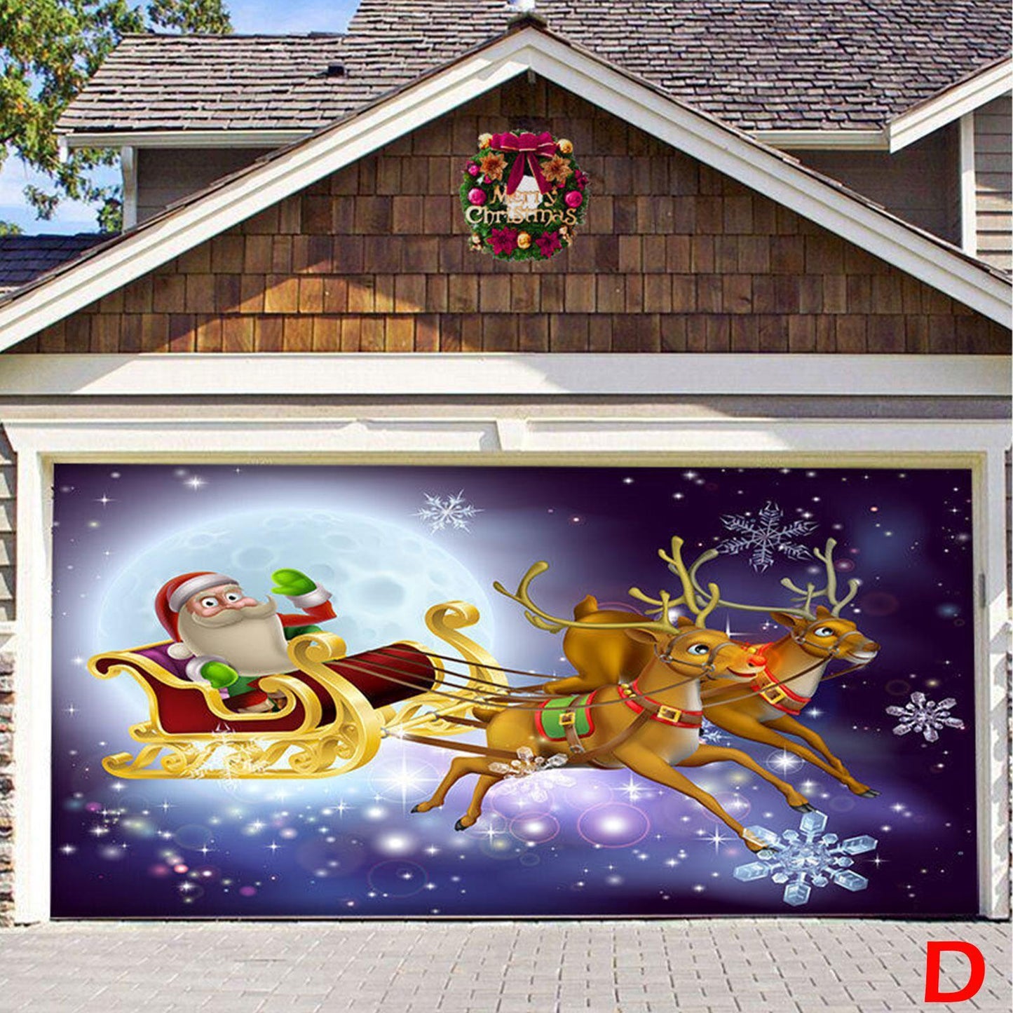 Christmas Outdoor Tapestry Cloth Decoration