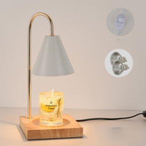 Lampe à cire fondante d'aromathérapie, bougie chandelier à huile essentielle