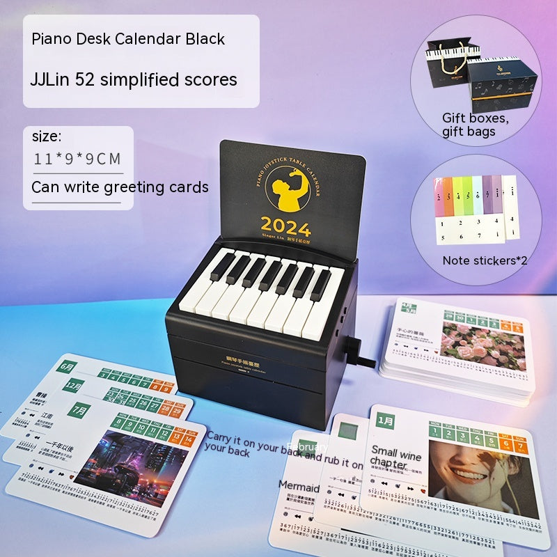 Second-generation Adjustable Volume Hand Cranked Electronic Piano