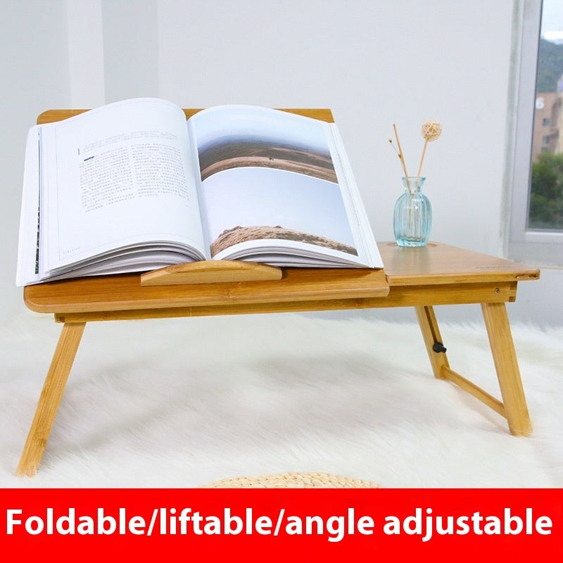 Support de table pliable pour ordinateur portable, utilisé sur le lit