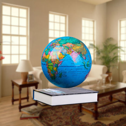 Rotating Colored Light Luminous Living room Study Furnishings LED Globe