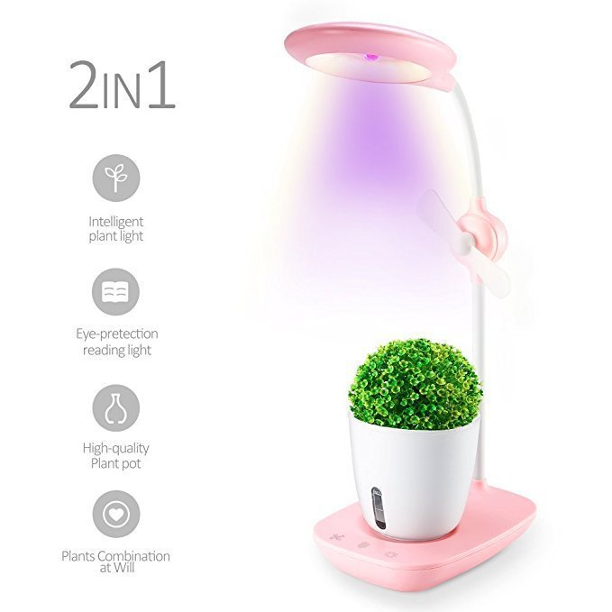 Intelligent Plant Growth Box with Table Lamp