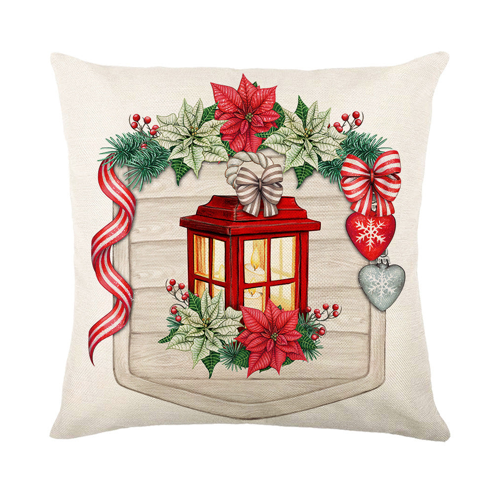 Christmas Combination Pillow Cover Home