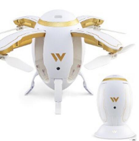 Wireless Transformable Egg Drone G-Sensor Folding RC Quadcopter W5 Aircaft