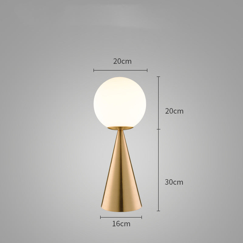 Lampe de chevet verticale moderne nordique pour chambre à coucher