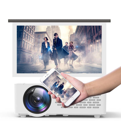 Home Mini Portable Projector Smart Phone With Screen