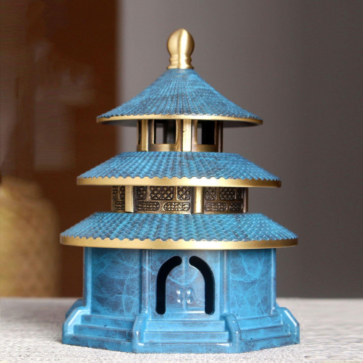 Home Tian Tan Shape Incense Burner Ornaments