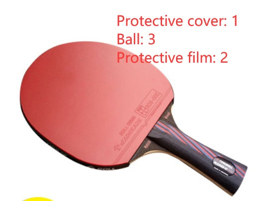 Pendulum horizontal table tennis racket