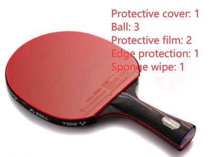 Pendulum horizontal table tennis racket