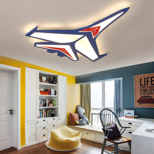 Simple Modern Children's Room Led Ceiling Lamp