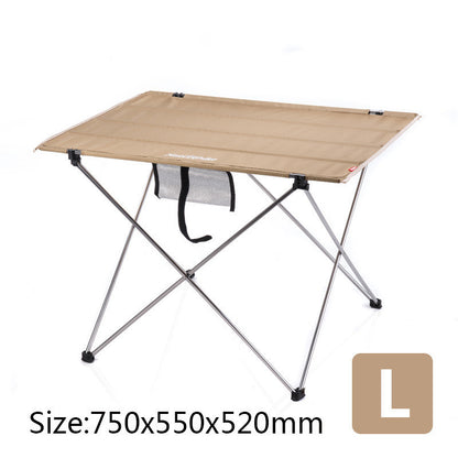 Table pliante portative