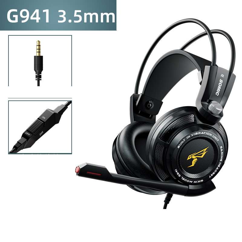 Auriculares con cable para estudiantes G941 Game Headworn Esports