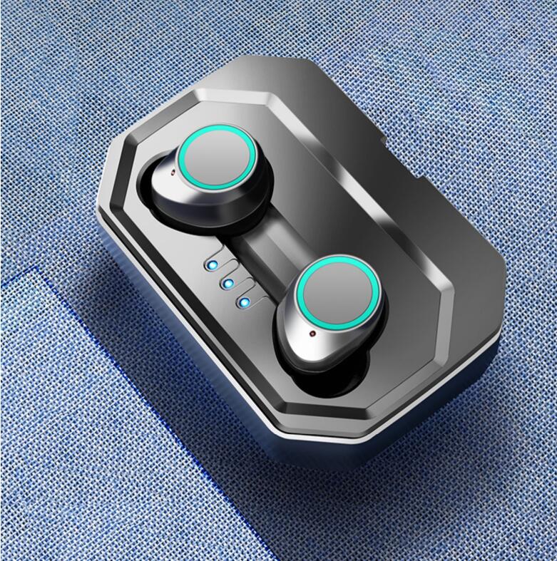 Binaural wireless sports mini bluetooth headset