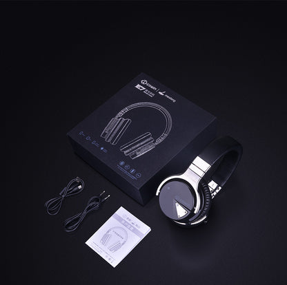 Active noise canceling bluetooth headset