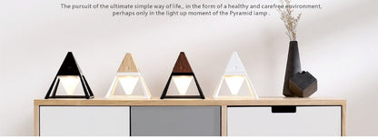 Lampes pratiques à interrupteur tactile pyramide, offre spéciale