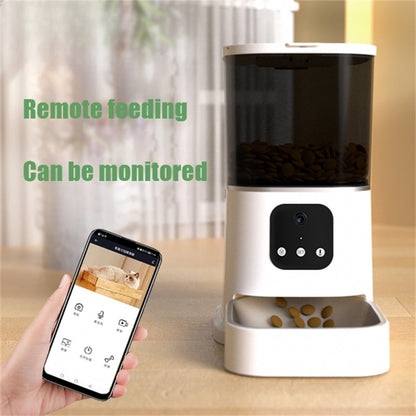 Mangeoire automatique pour animaux de compagnie grande capacité enregistreur vocal intelligent APP minuterie de contrôle alimentation chat chien distributeur de nourriture avec WiFi bol pour animaux de compagnie