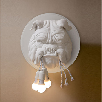 Nordic animal head wall lamp living room dining room study