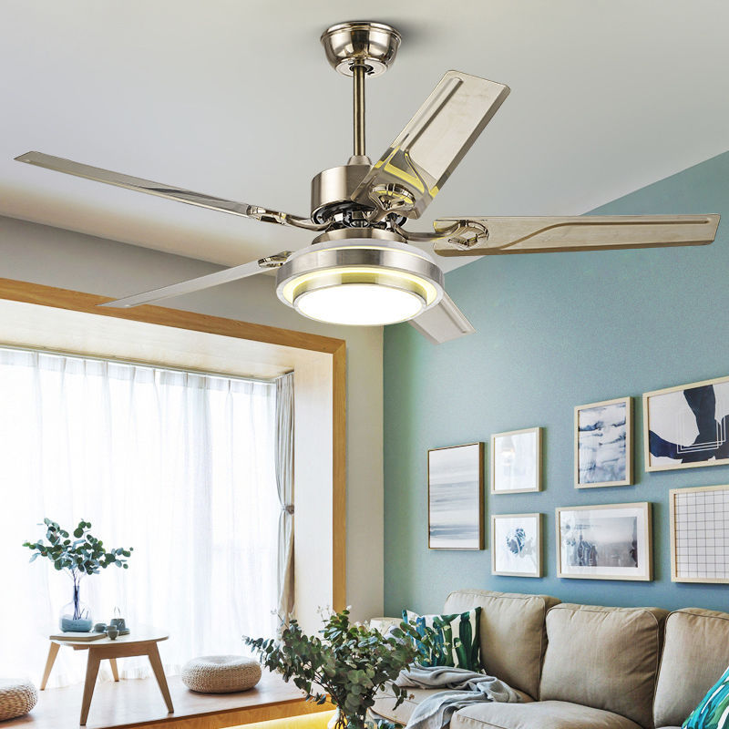 Grand vent à la maison moderne de chambre à coucher de salle à manger intégré avec le ventilateur léger