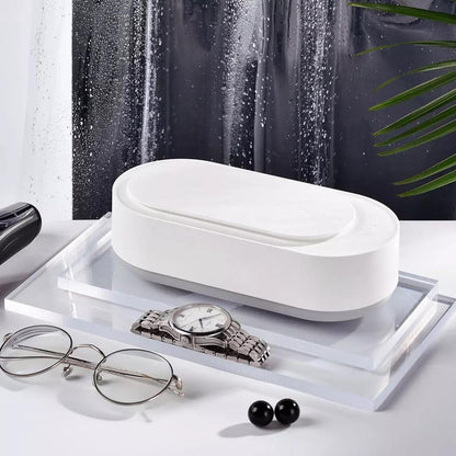 Nettoyeur ultrasonique Portable, Machine de nettoyage par vibrations à haute fréquence 45000Hz, bijoux, lunettes, montres