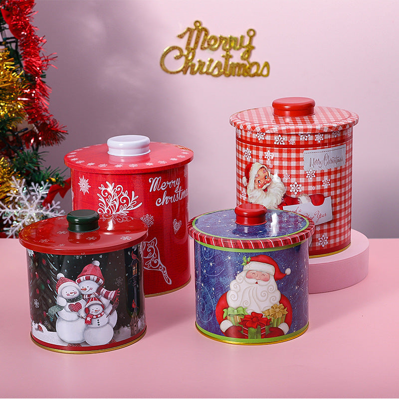 Home Fashion Simple Christmas Printing Storage Box Two-piece Set