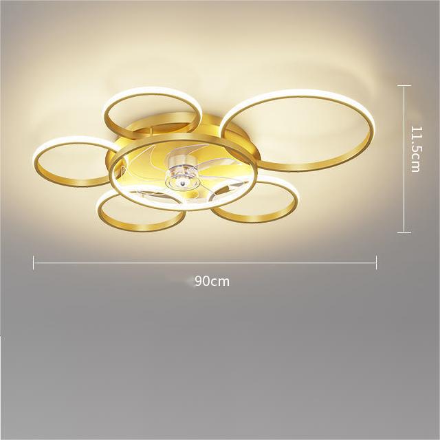 Ceiling Suction Living Room Bedroom Fan Light