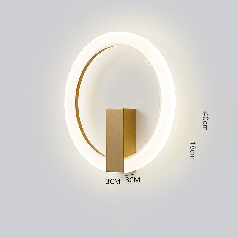 Modern Minimalist Living Room Aisle Wall Lamp