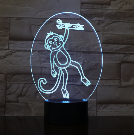 3D night light