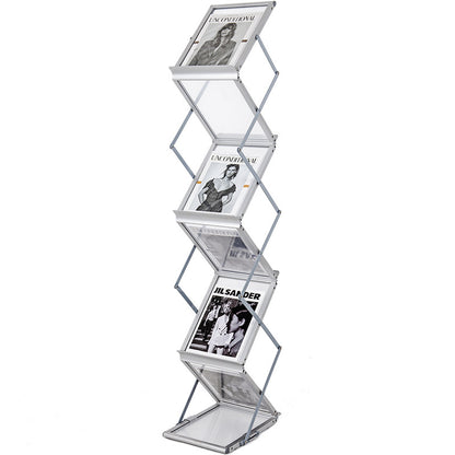 A4 Aluminum Alloy Folding Data Frame Storage Floor