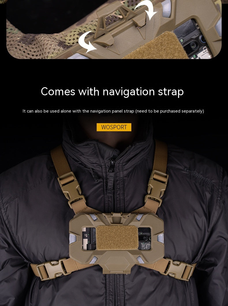 Tactical Outdoor Camouflage Mobile Phone Folding Navigation Bracket