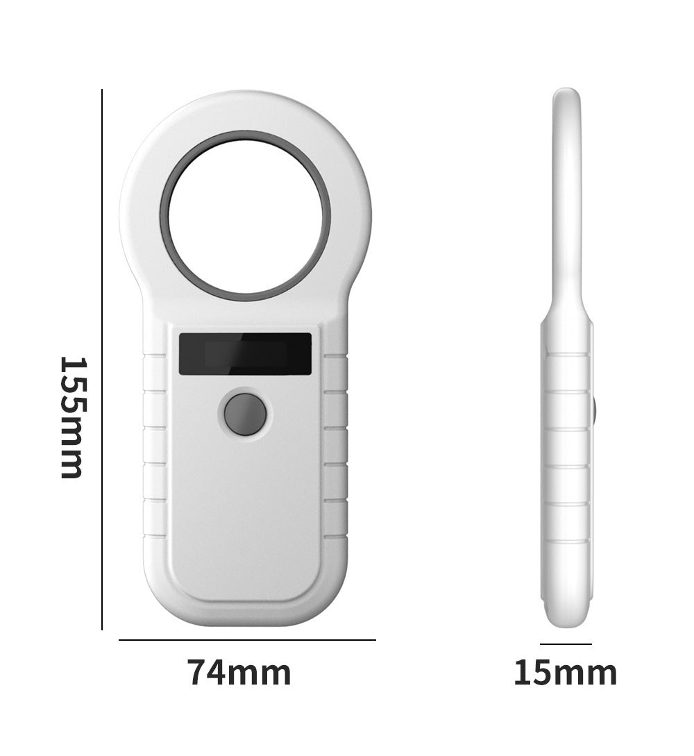 Lecteur de cartes d'étiquettes d'animaux USB double fréquence