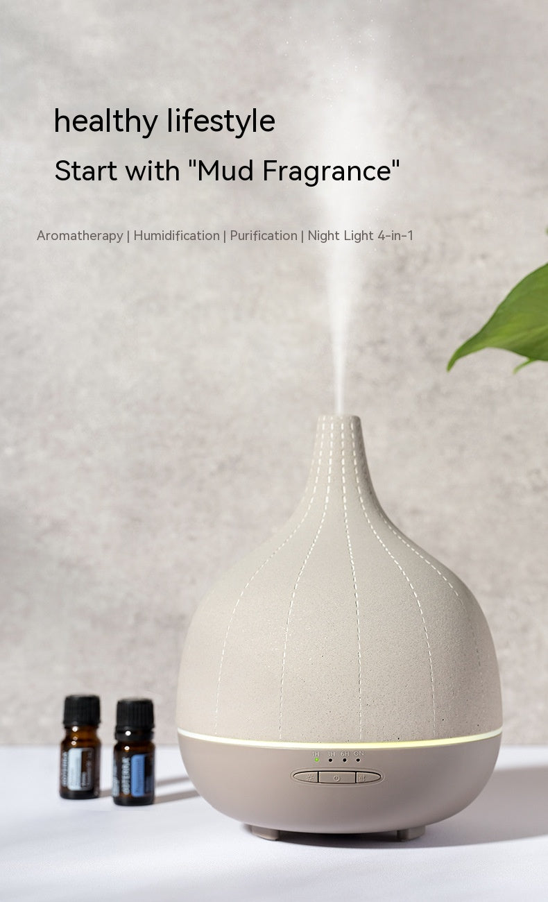 Handmade Cement Atomization Mute Humidifier Household Mini Ultrasonic Aroma Diffuser