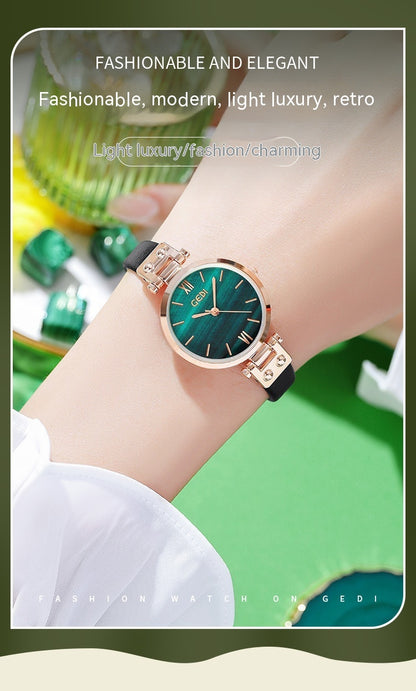 New Art-style Student's Watch Women's Waterproof Watch With Delicate And Small Dial