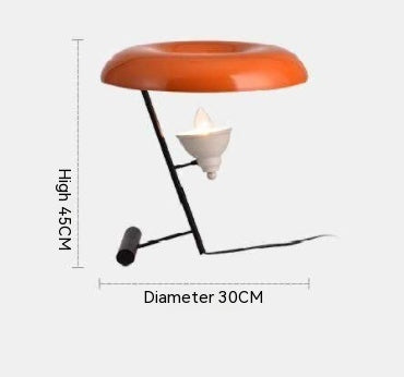 Lámpara de mesa creativa minimalista moderna para sala de estar, dormitorio, habitación modelo, mesita de noche