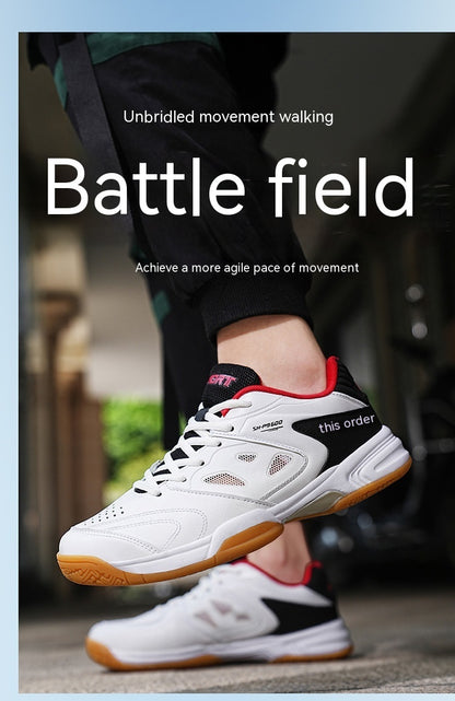 Chaussures d'entraînement de compétition en maille à fond tendon, tennis de table, baskets de volley-ball