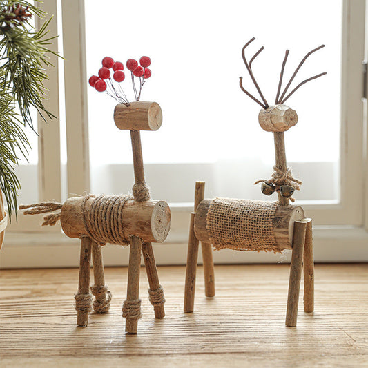 Fashion Christmas Deer Handmade DIY Decorations