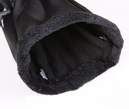 Gants isolés en velours et résistants au froid