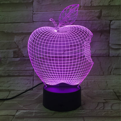 3D Fruit Colorful Night Light